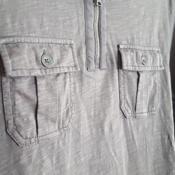 Calvin klein longsleeve half zip, heather-gray - Picture 2 of 5